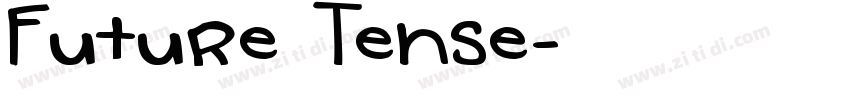 Future Tense字体转换